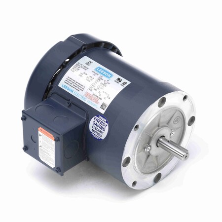 Leeson 1Hp General Purpose Motor, 3 Phase, 1800 Rpm, 208-230/460 V, 56H Frame, Odp 111311.00